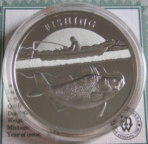Niue 1 Dollar 2014 Angeln