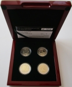 Luxemburg 4 x 2 Euro 2024-2025 Reverse Proof Set