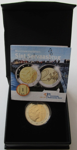 Netherlands 2 Euro 2017 Mint Master Mark Sint Servaasbrug Proof