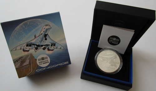 France 10 Euro 2019 Aviation History 50 Years Concorde Silver