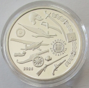 Greece 5 Euro 2025 50 Years Athens War Museum Silver