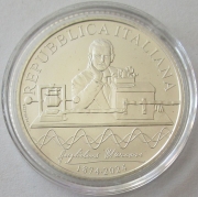 Italiy 5 Euro 2024 Guglielmo Marconi Silver