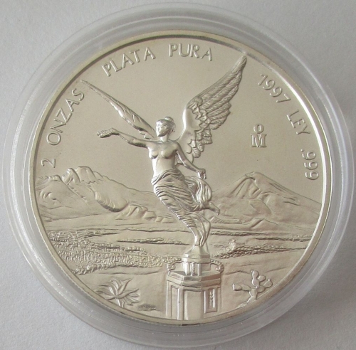 Mexiko Libertad 2 Oz Silber 1997