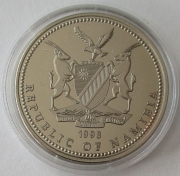 Namibia 1 Dollar 1998 Marine Life Protection Humpback Whale