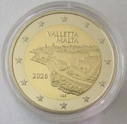 Malta 2 Euro 2026 Valletta PP