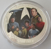 Tuvalu 2 Dollars 2016 Star Trek U.S.S. Enterprise...