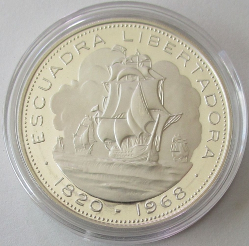 Chile 10 Pesos 1968 Escuadra Libertadora