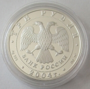 Russland 3 Rubel 2004 Geschichte Theophanes der Grieche
