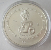 Mexiko 5 Pesos 1998 Präkolumbische Ära Mascara