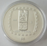 Mexiko 5 Pesos 1998 Präkolumbische Ära Hacha...