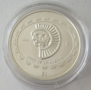 Mexiko 1 Peso 1998 Präkolumbische Ära Disco de...