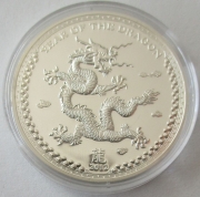 Palau 5 Dollars 2012 Lunar Drache