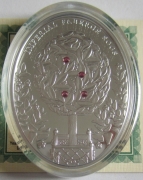 Niue 2 Dollars 2012 Fabergé Lorbeerbaum-Ei