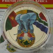 Cameroon 100 Francs 2010 Baby Five Elephant