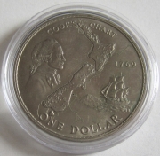 Neuseeland 1 Dollar 1969 200 Jahre Entdeckung