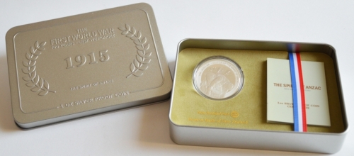 Neuseeland 1 Dollar 2015 100 Jahre Schlacht von Gallipoli