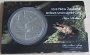 New Zealand 5 Dollars 2008 Wildlife Hamiltons Frog BU