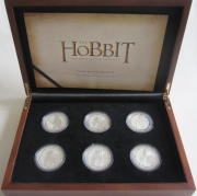 Neuseeland 6 x 1 Dollar 2012 Der Hobbit: Eine unerwartete...
