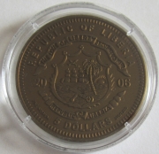 Liberia 5 Dollars 2006 Winter Olympics Bobsleigh Niob