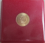 Tonga 20 Paanga 1980 FAO Rural Womens Advancement Gold BU