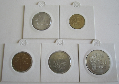 Guinea-Bissau Coin Set 1977