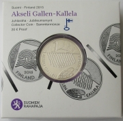 Finland 20 Euro 2015 Akseli Gallen-Kallela Silver