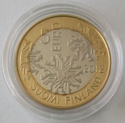 Finland 5 Euro 2012 Nature Flower BU