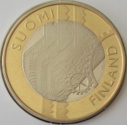 Finnland 5 Euro 2011 Provinzen Uusimaa PP