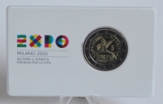 Italy 2 Euro 2015 Expo Milan BU