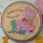 Tuvalu 1 Dollar 2026 Peppa Pig Together Forever