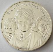 Frankreich 10 Euro 2021 Harry Potter, Ron & Hermine