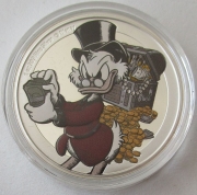 Niue 2 Dollars 2022 Disney 75 Years Scrooge McDuck 1 Oz...