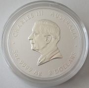 Australia 8 Dollars 2026 Lunar III Horse 5 Oz Silver...
