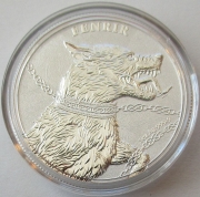 Germania Mint 5 Mark 2022 Beasts Fenrir