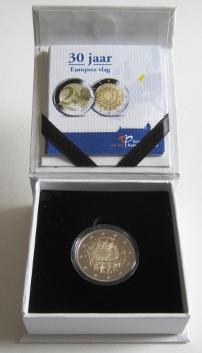 Netherlands 2 Euro 2015 30 Years European Flag Proof