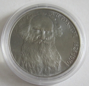 Soviet Union 1 Rouble 1988 Leo Tolstoy BU