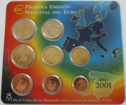 Spain Coin Set 2001
