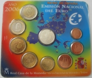 Spain Coin Set 2006 20 Years EU Accesion