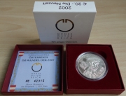Austria 20 Euro 2002 Modern Time Silver