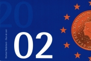 Netherlands Coin Set 2002 Farewell to the Gulden