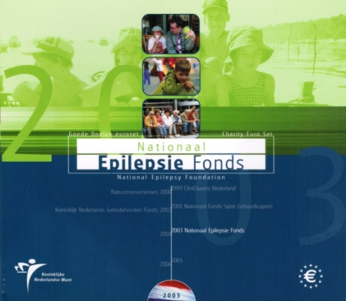Netherlands Coin Set 2003 Epilepsy Fonds