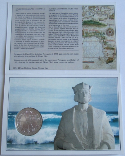Portugal 100 Escudos 1987 Entdeckungen Diogo Cão BU