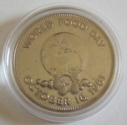 Jamaica 1 Dollar 1981 FAO World Food Day