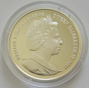 Britische Jungferninseln 10 Dollars 2011 Diamond Jubilee...