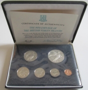 British Virgin Islands Proof Coin Set 1974