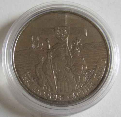 Kanada 1 Dollar 1984 Jacques Cartier