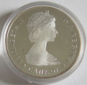 Canada 1 Dollar 1985 100 Years National Parks Silver Proof