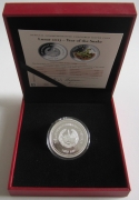 Laos 1000 Kip 2013 Lunar Snake 1 Oz Silver