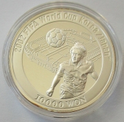 South Korea 10000 Won 2002 Football World Cup Daejon 1 Oz Silver