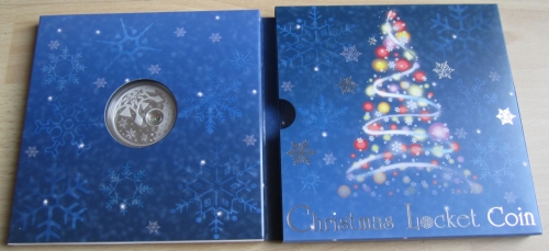 Australia 1 Dollar 2012 Christmas 1 Oz Silver